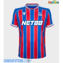 Camisa de time de futebol Crystal Palace Yeremy Pino #10 Replicas 1º Equipamento 2025-26 Manga Curta